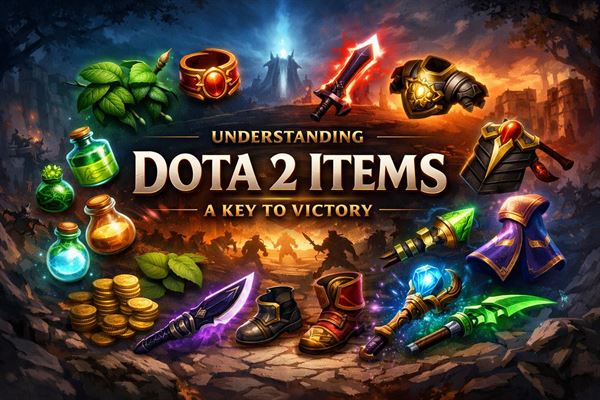 Understanding dota 2 items –a key to victory