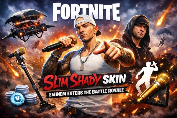 Fortnite slim shady skin –eminem enters the battle royale
